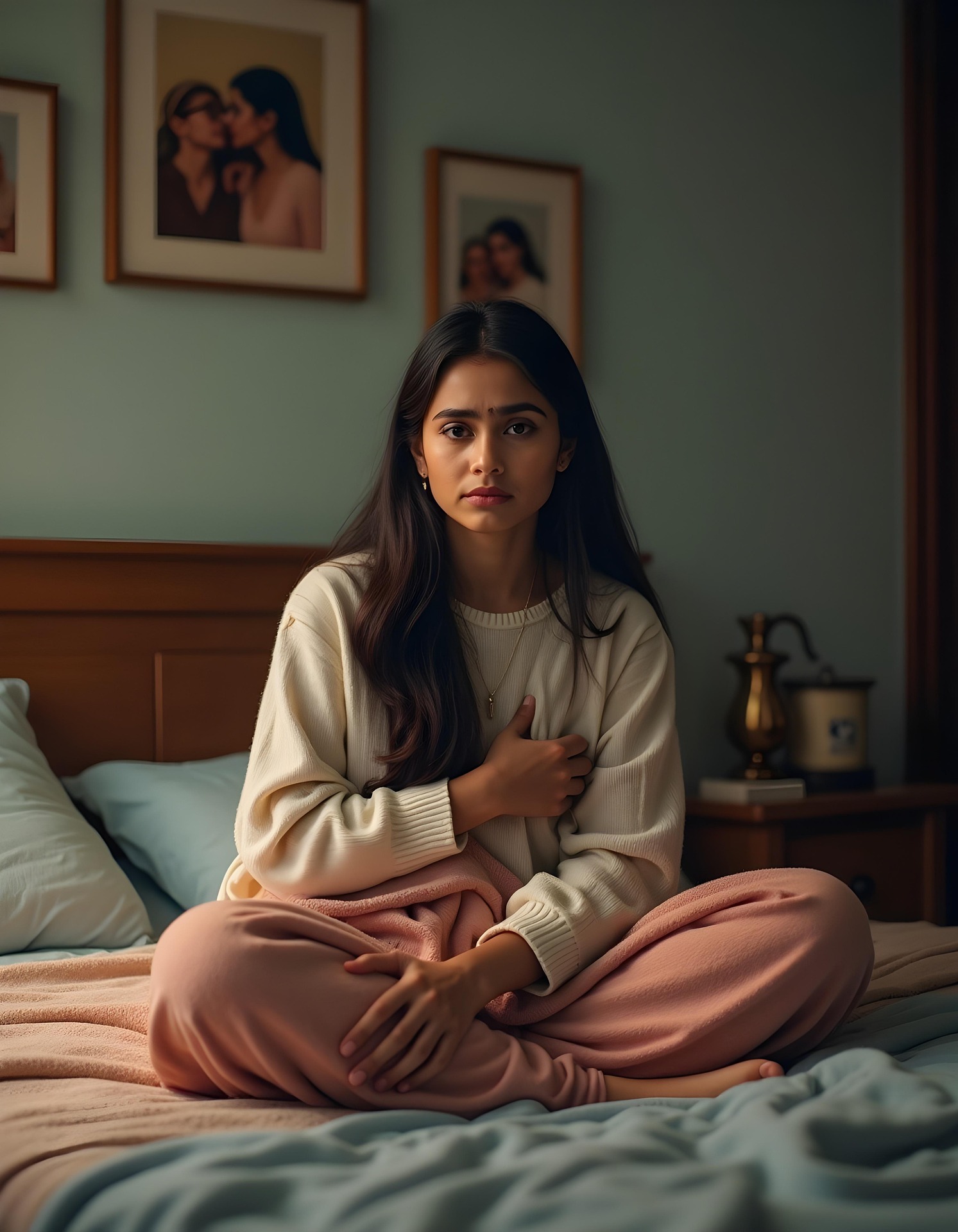 Calm scene symbolising changes in symptoms over time